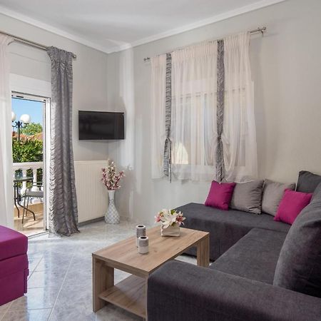 Family House Nikos 2 Daire Sykia Dış mekan fotoğraf