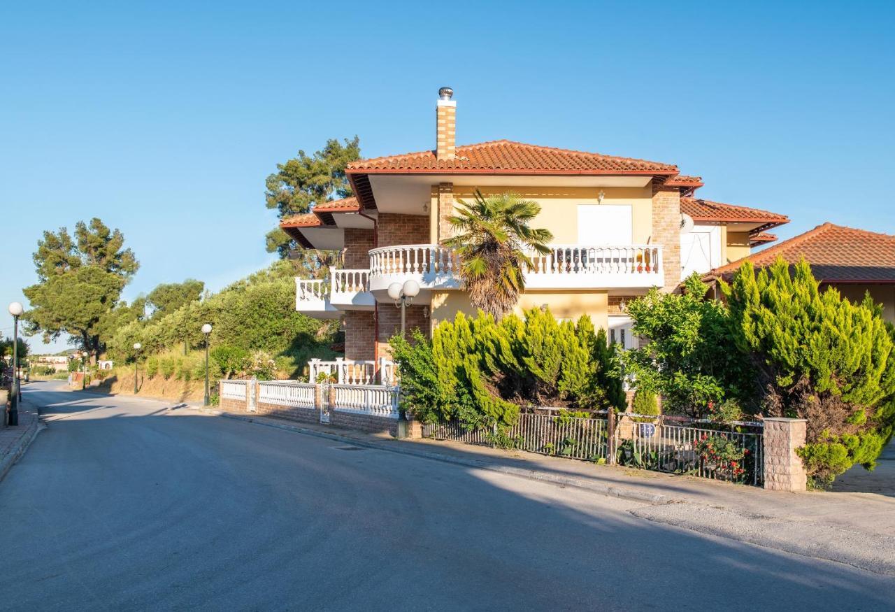 Family House Nikos 2 Daire Sykia Dış mekan fotoğraf